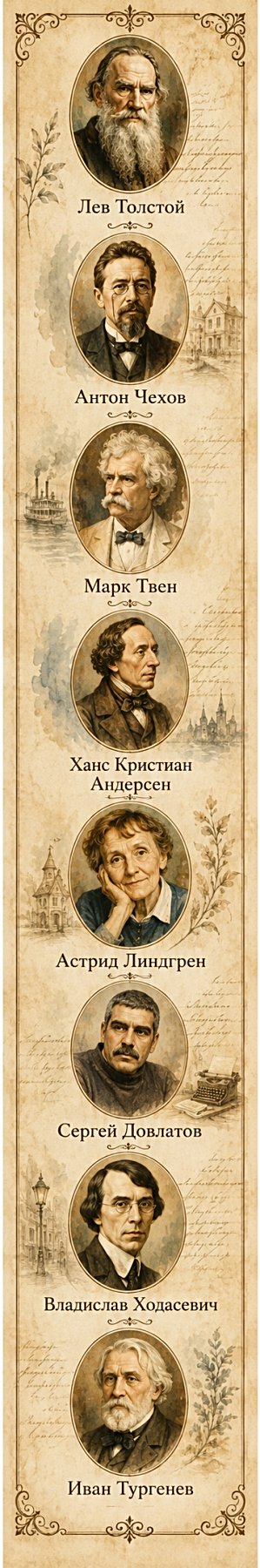 Литературные истории — портреты писателей
